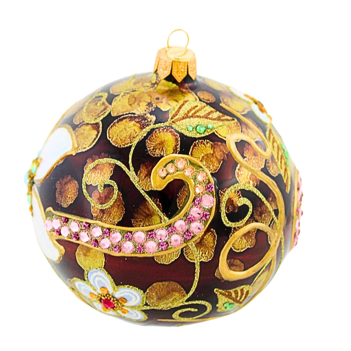 Glitter Lab Floral Symphony Ball - - SBKGifts.com