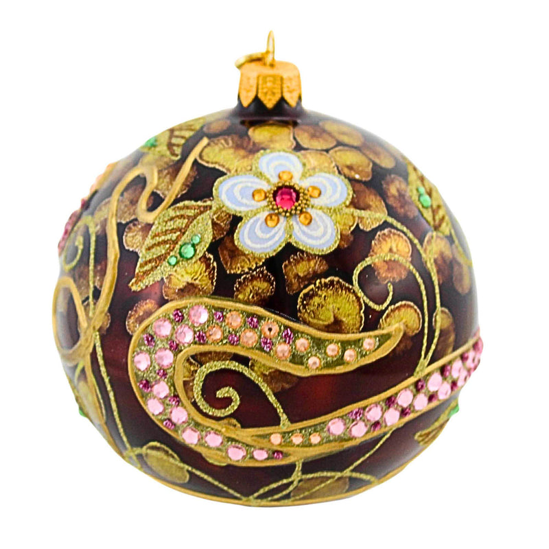 Glitter Lab Floral Symphony Ball - - SBKGifts.com