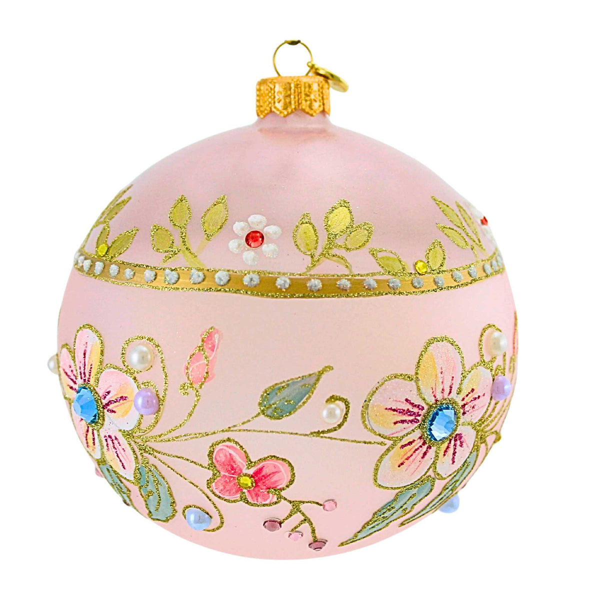 Glitter Lab Pink Meadow Ball - - SBKGifts.com