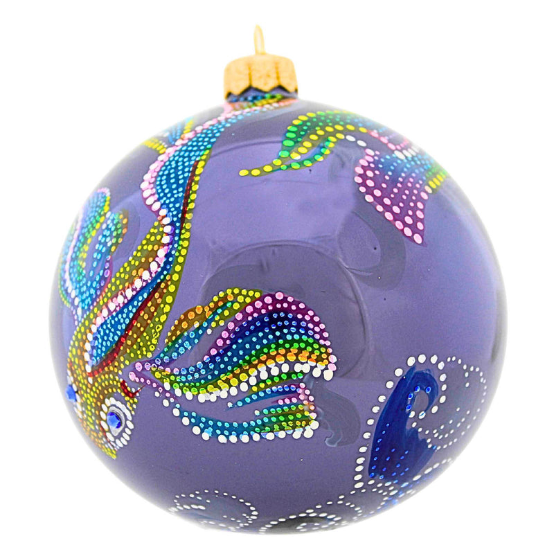 Glitter Lab Mandala Fish Ball - - SBKGifts.com