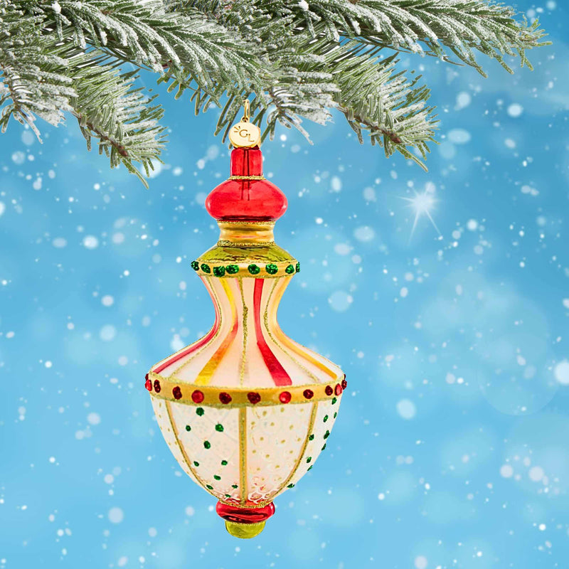 Glitter Lab Translucent Hourglass Drop - - SBKGifts.com