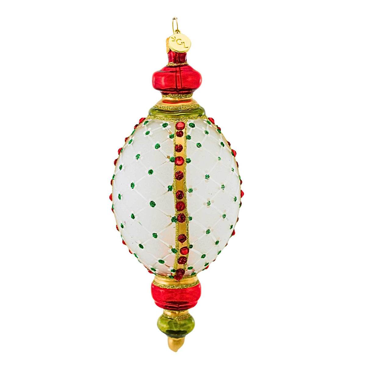 (64759) Translucent Oval Drop