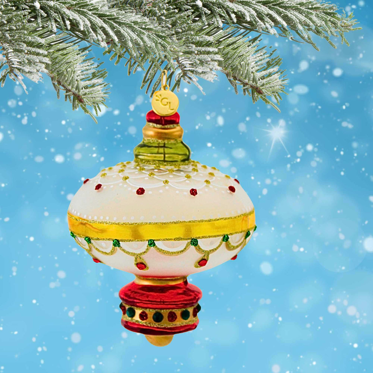 Glitter Lab Translucent Onion Dome Drop - - SBKGifts.com