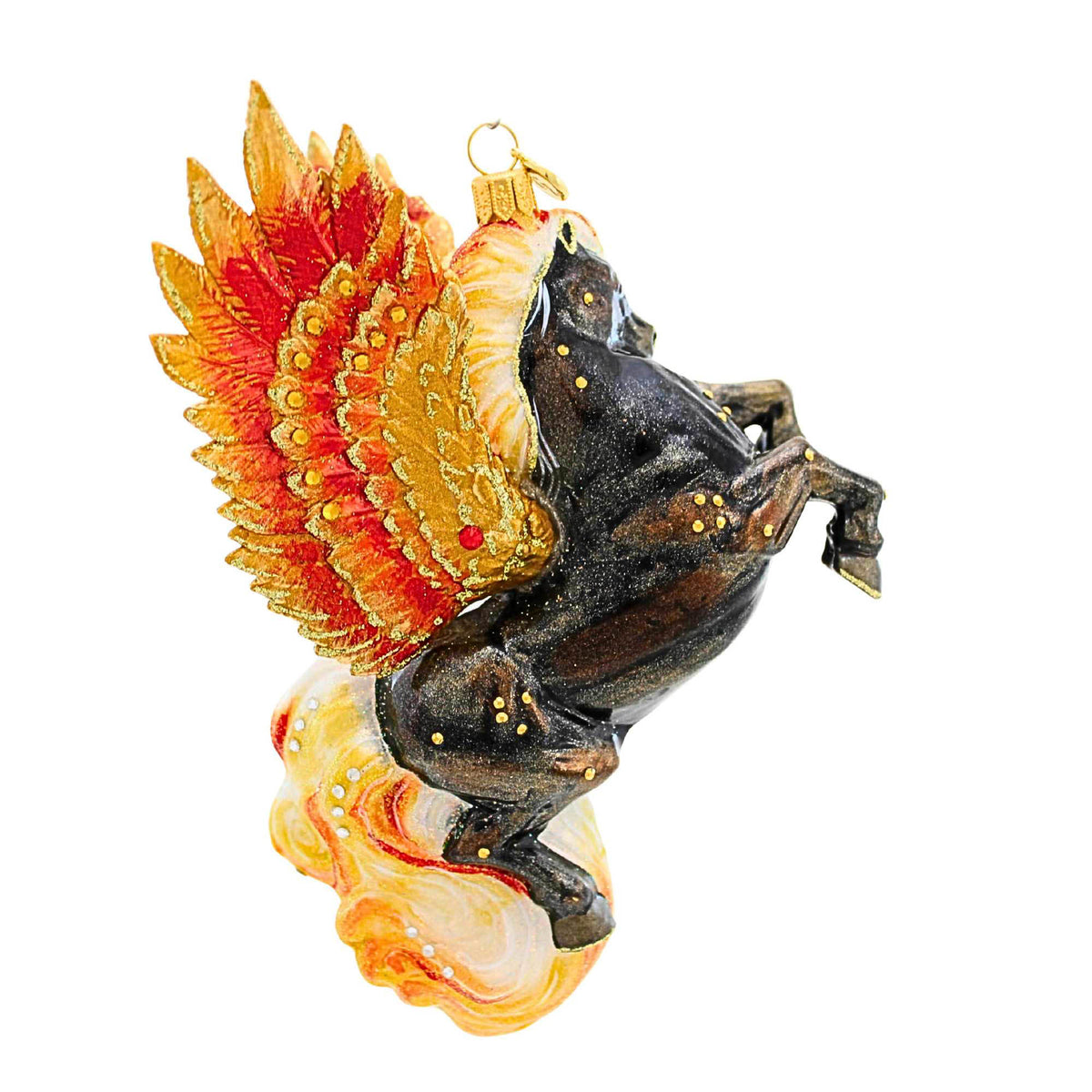 Glitter Lab Fire Pegasus - - SBKGifts.com