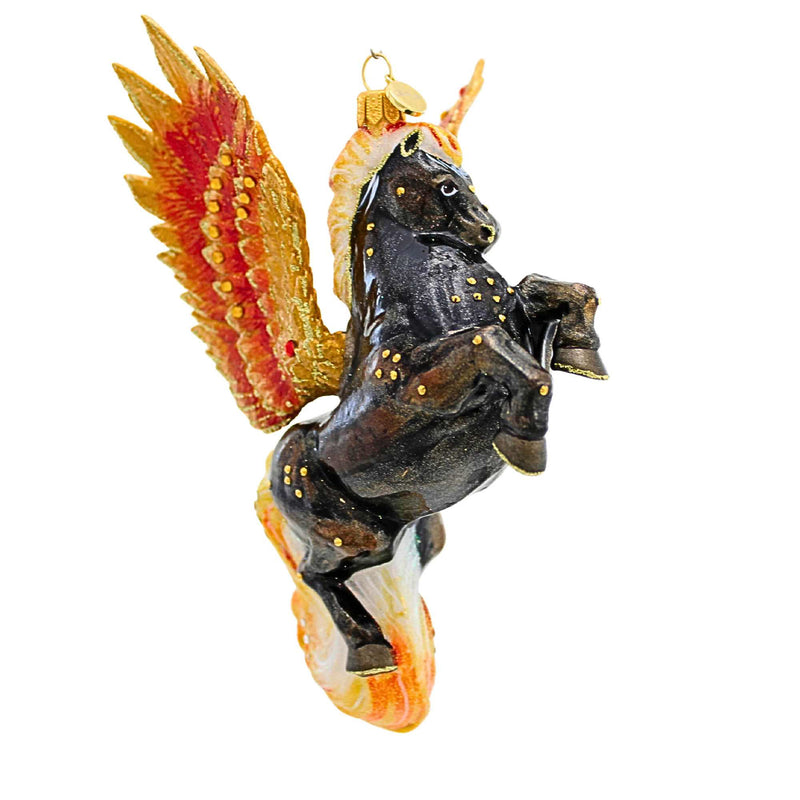 Glitter Lab Fire Pegasus - - SBKGifts.com