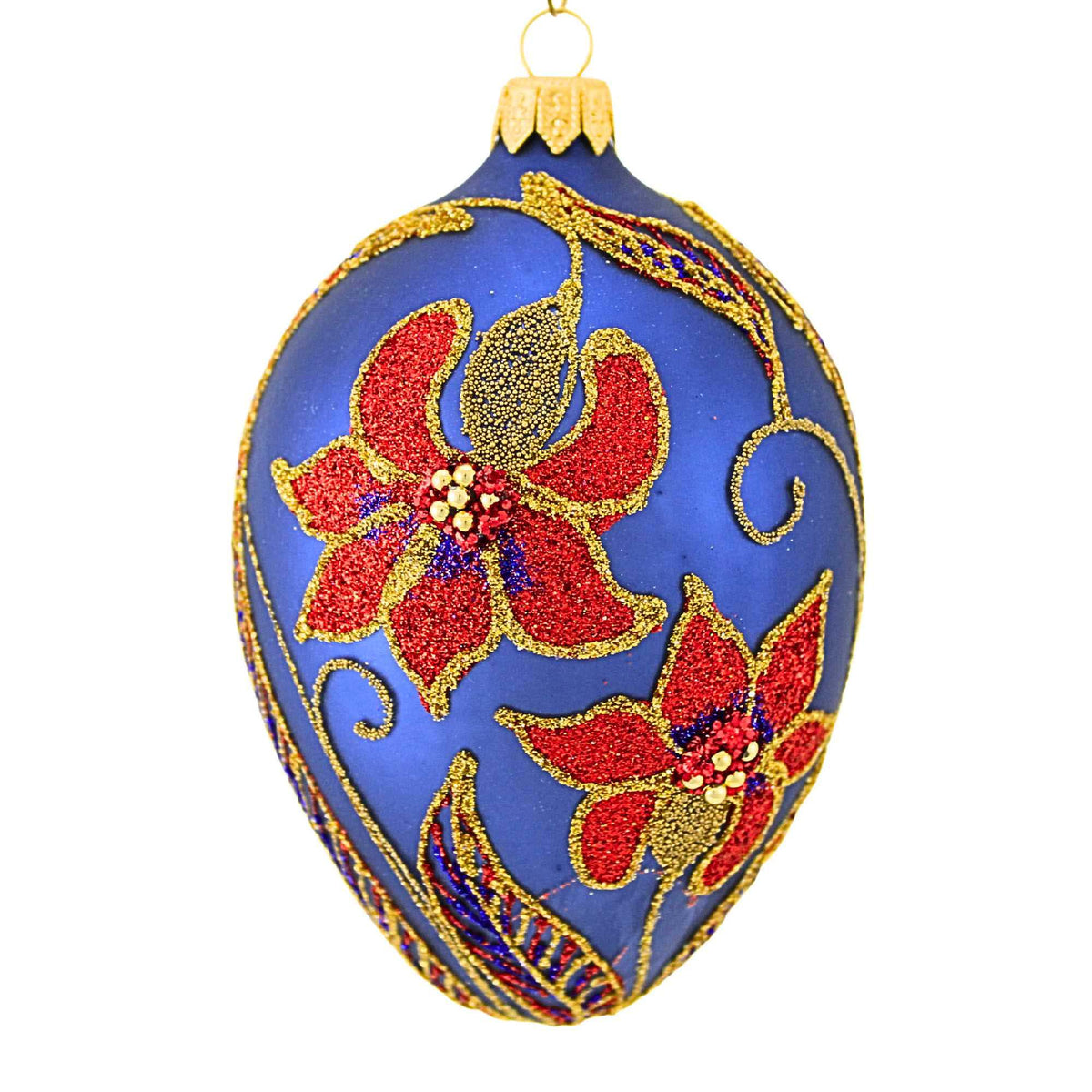 (64770) Ruby Red Blooms Faberge Egg
