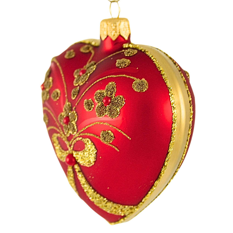 Miss Christmas Forget Me Not Red Heart - - SBKGifts.com