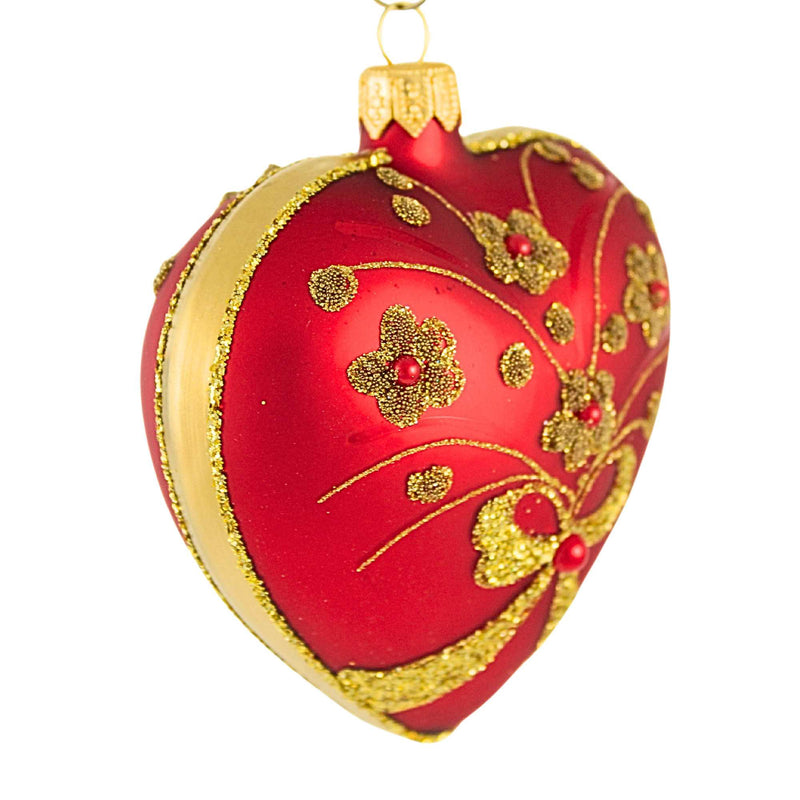 Miss Christmas Forget Me Not Red Heart - - SBKGifts.com