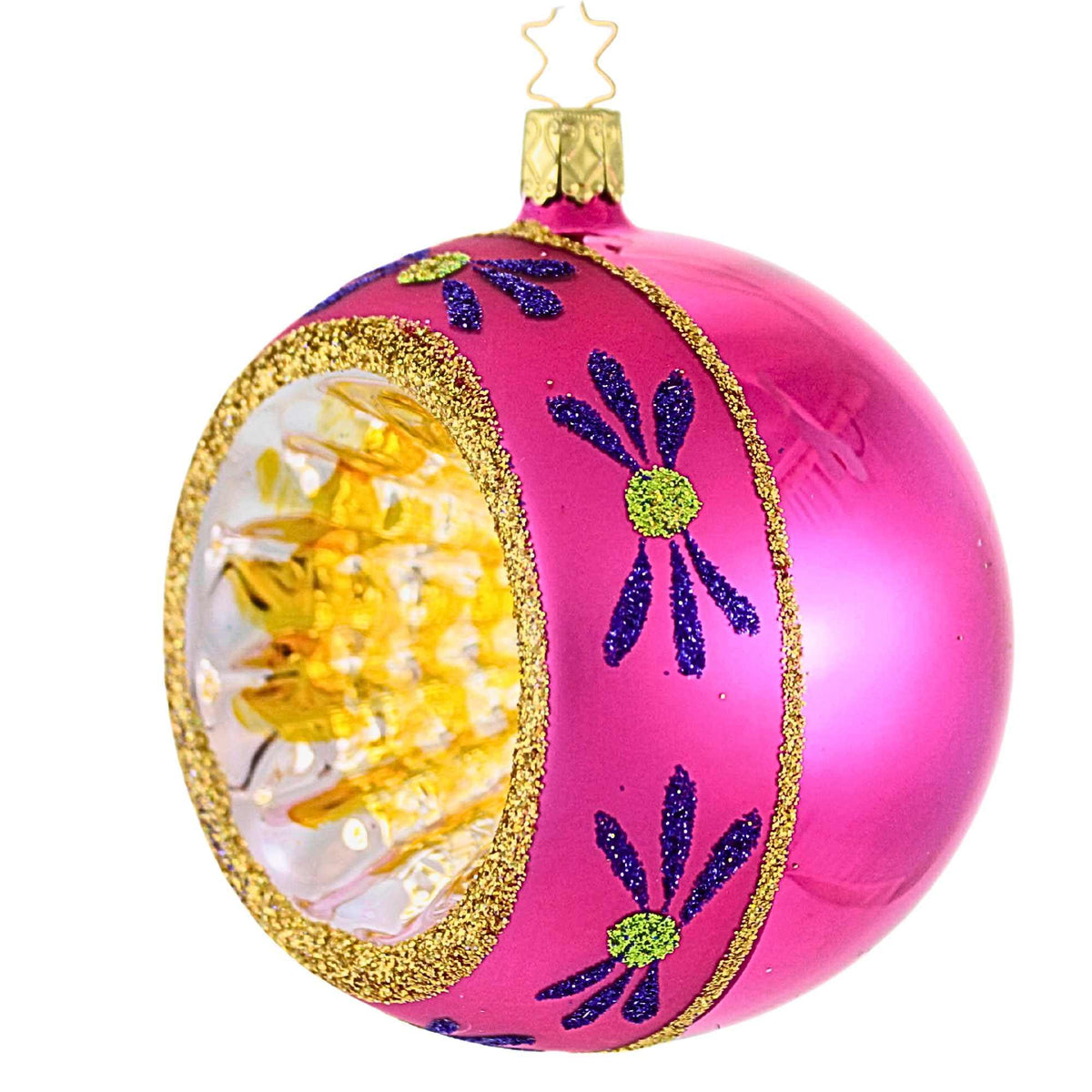 Inge Glas Large Christmas Twinkles Ornament Handmade Germany - - SBKGifts.com
