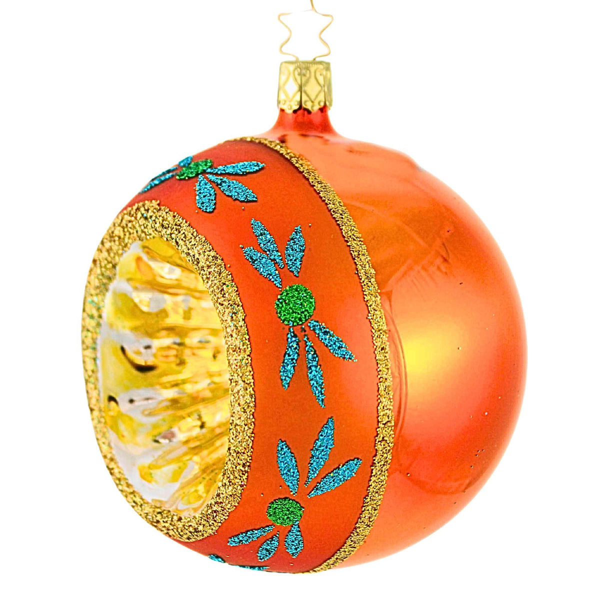 Inge Glas Large Christmas Twinkles Ornament Handmade Germany - - SBKGifts.com