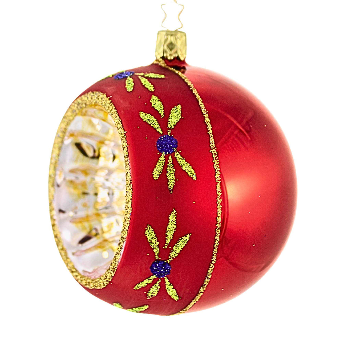 Inge Glas Large Christmas Twinkles Ornament Handmade Germany - - SBKGifts.com