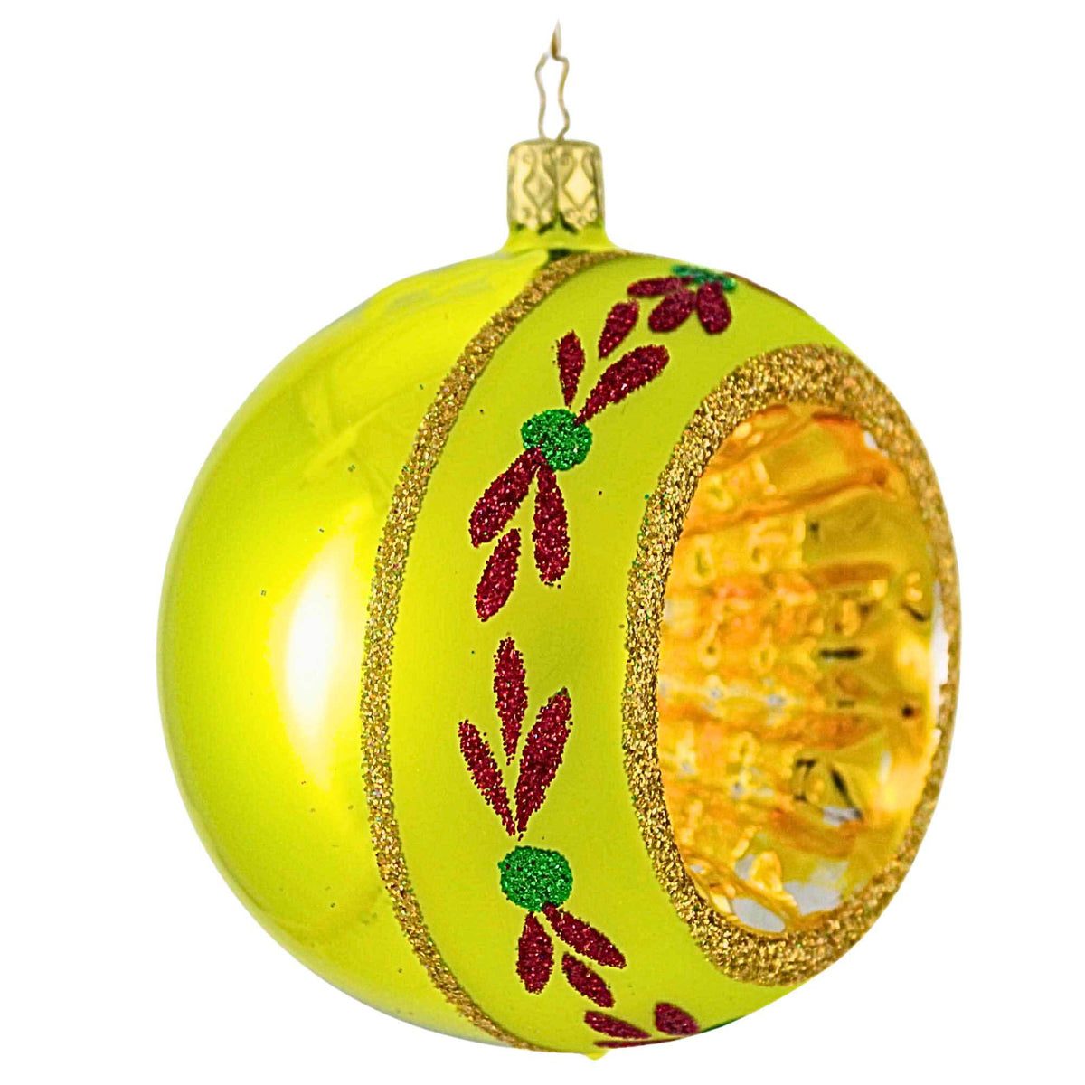 Inge Glas Large Christmas Twinkles Ornament Handmade Germany - - SBKGifts.com