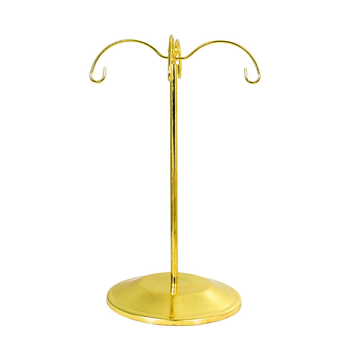Bards Brand Bard's Gold-Toned 4 Arm Ornament Stand Modern Multi-Display Holder - - SBKGifts.com