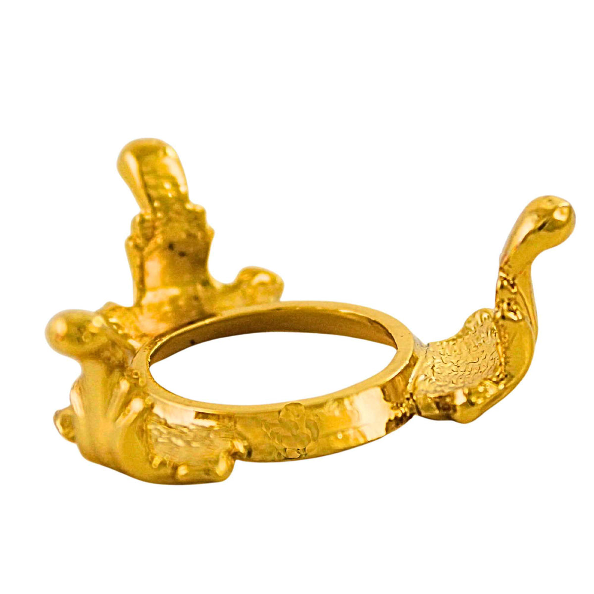 Bards Brand Gold-Toned Egg Stand Princess Ann - - SBKGifts.com