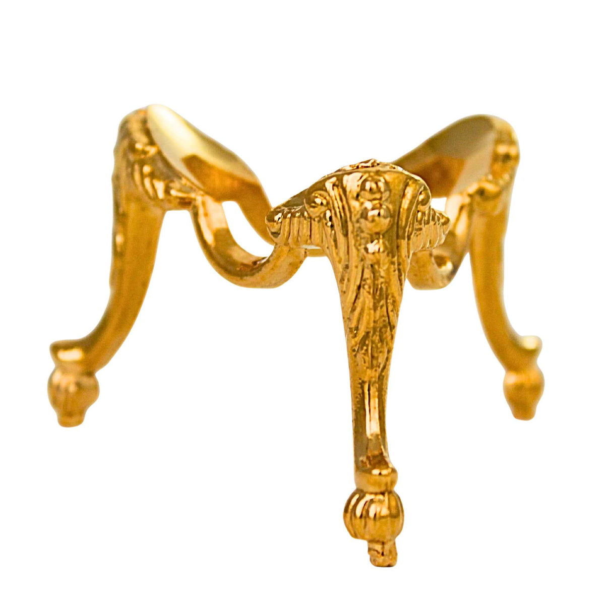 Bards Brand Shiny Brass-Toned Egg Stand - - SBKGifts.com