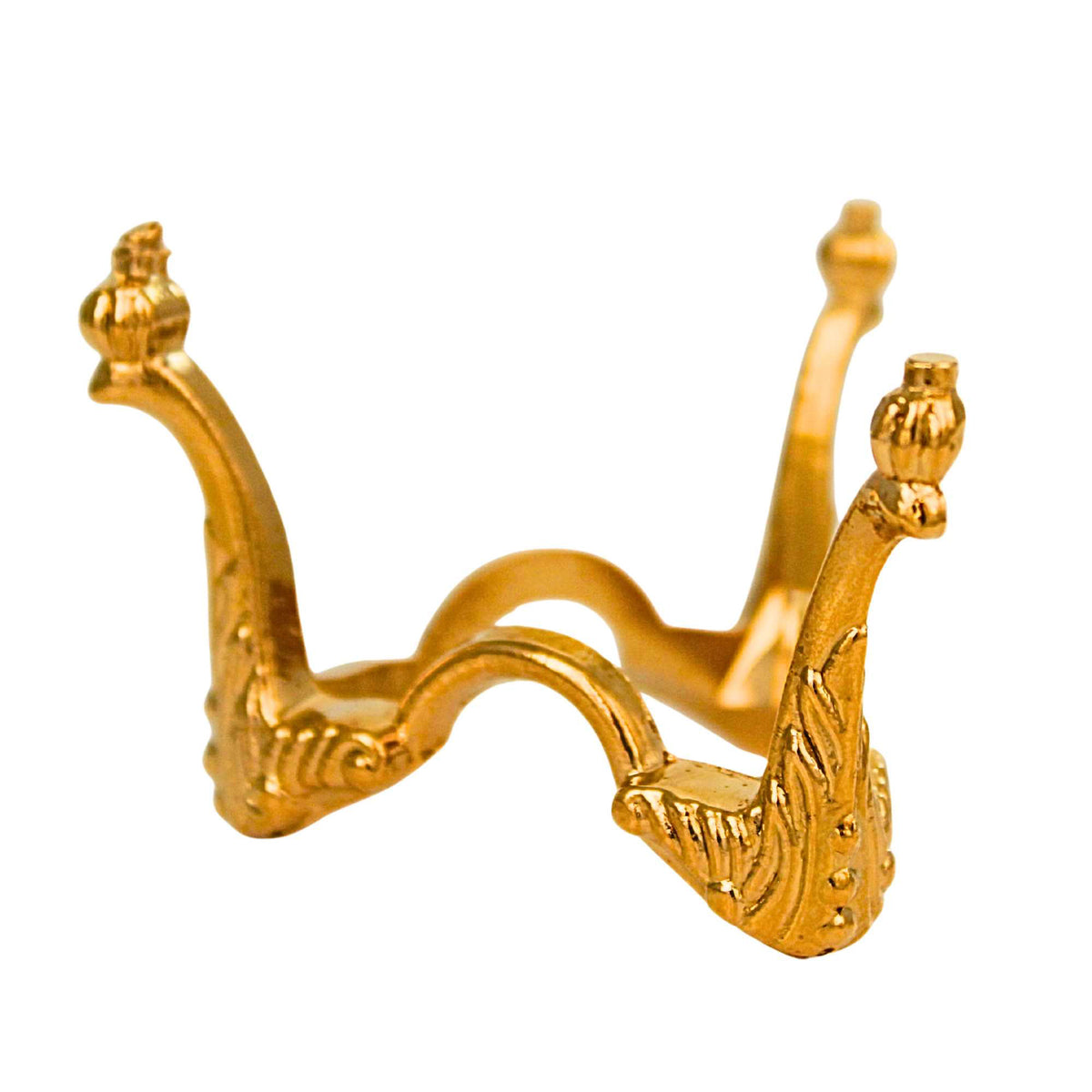 Bards Brand Shiny Brass-Toned Egg Stand - - SBKGifts.com