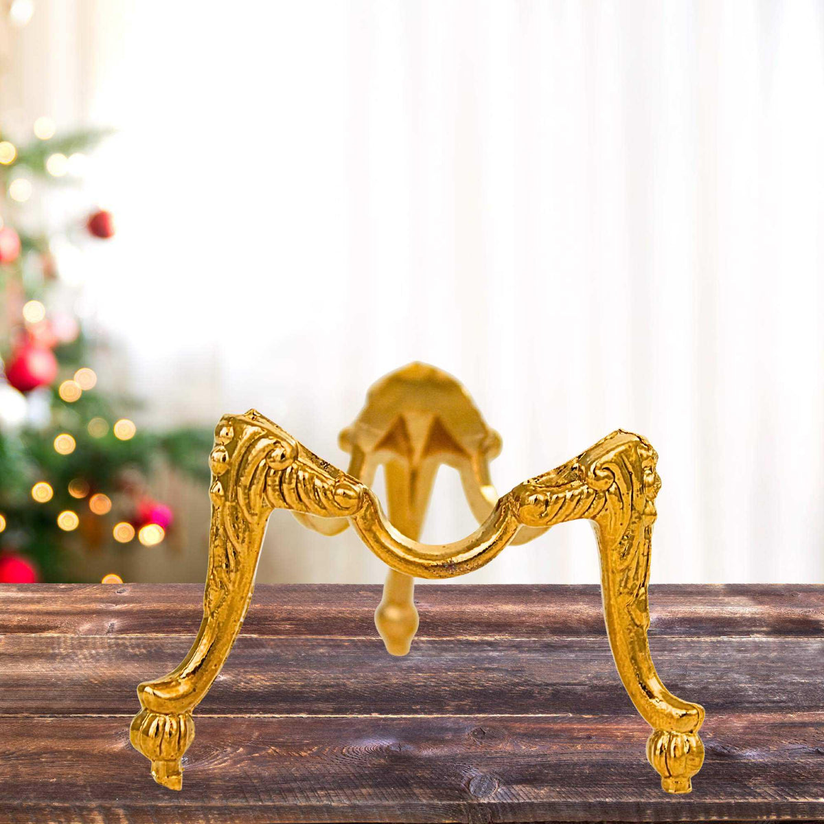 Bards Brand Shiny Brass-Toned Egg Stand - - SBKGifts.com