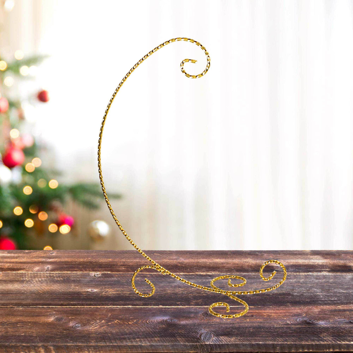 Bards Brand Gold-Toned Ornament Stand 12.00 Inch - - SBKGifts.com