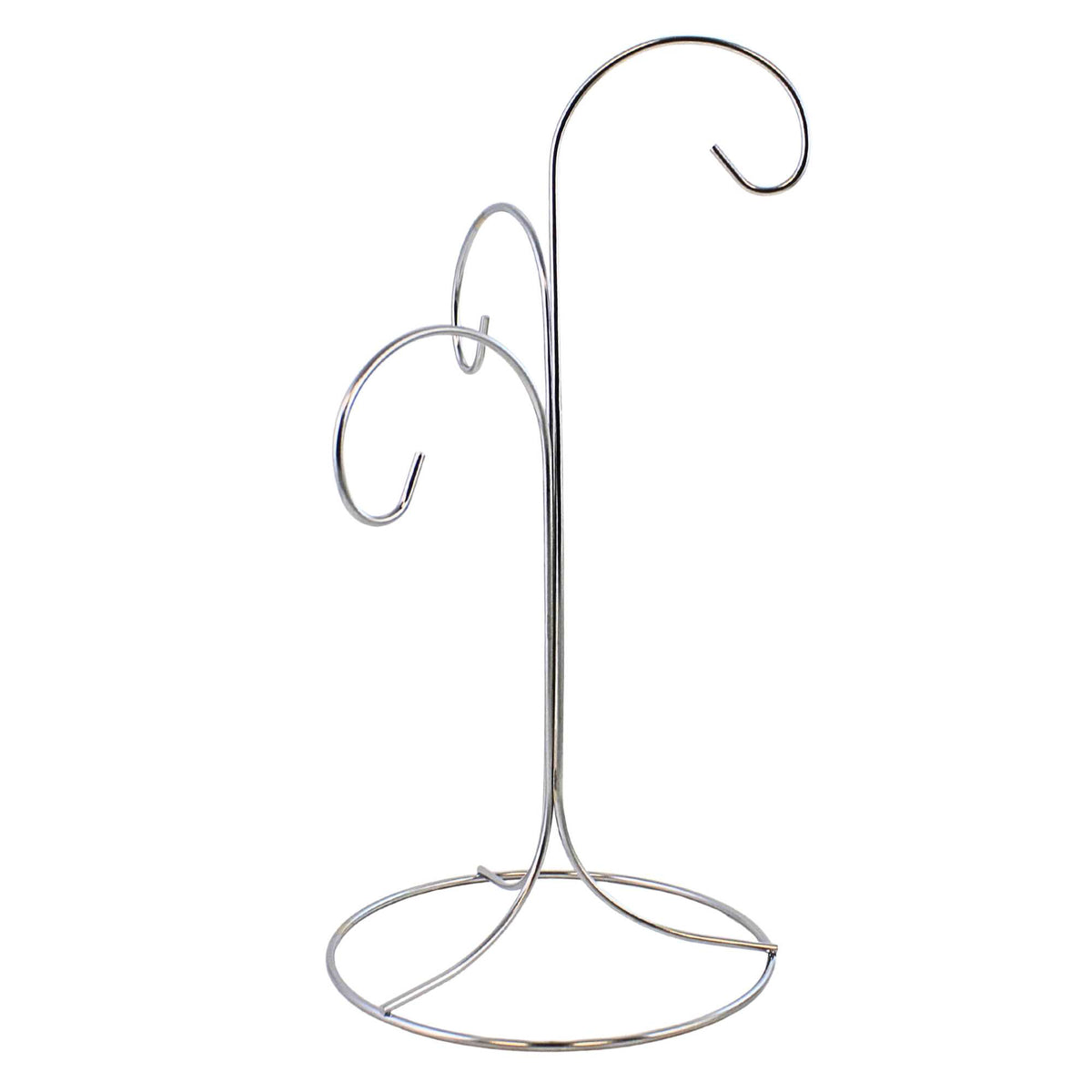 3 Tiered Silver- Toned Ornament Stand 64793