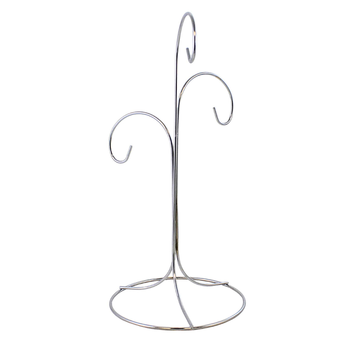 Bards Brand 3 Tiered Silver- Toned Ornament Stand - - SBKGifts.com
