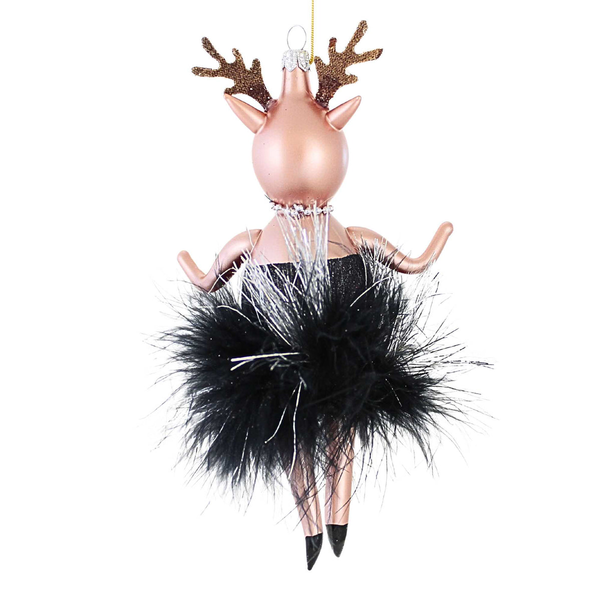 De Carlini Italian Ornaments Rudolpho & Reinetta Noelle - - SBKGifts.com