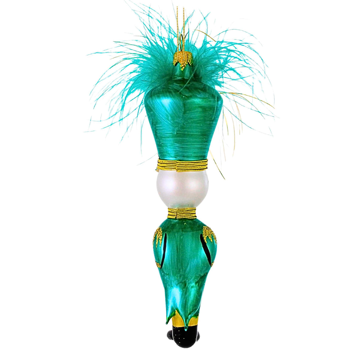De Carlini Italian Ornaments Toy Soldier Green - - SBKGifts.com