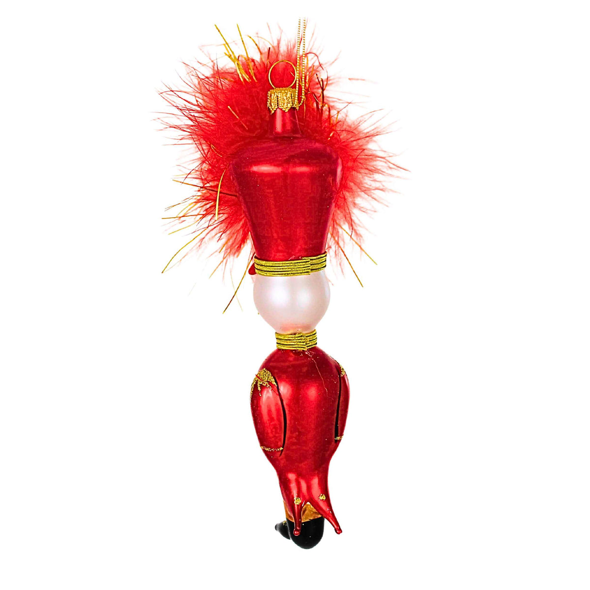 De Carlini Italian Ornaments Toy Soldier Red - - SBKGifts.com