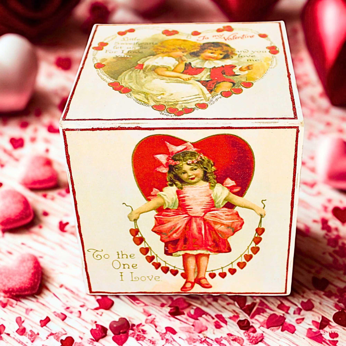 Bethany Lowe Sweetheart Block - - SBKGifts.com