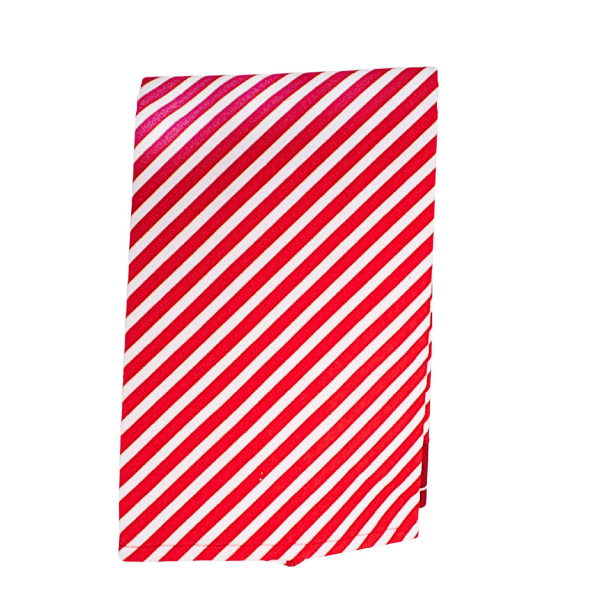 K & K Interiors Red/White Chevron Towel - - SBKGifts.com