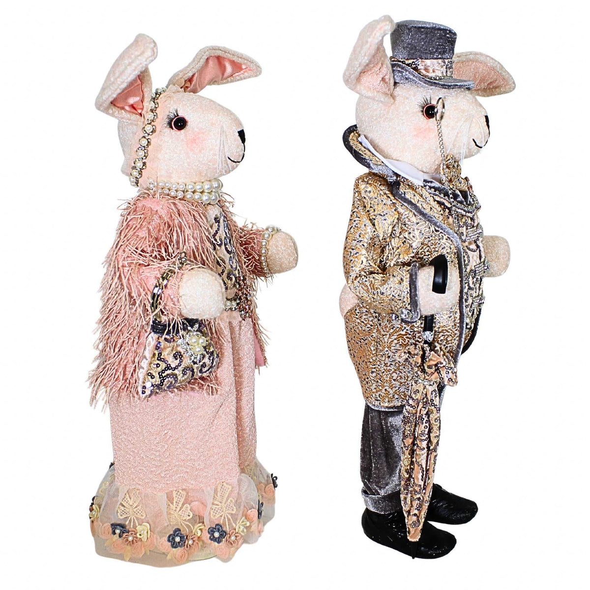Karen Didion Fred And Ginger Bunny S/2 - - SBKGifts.com