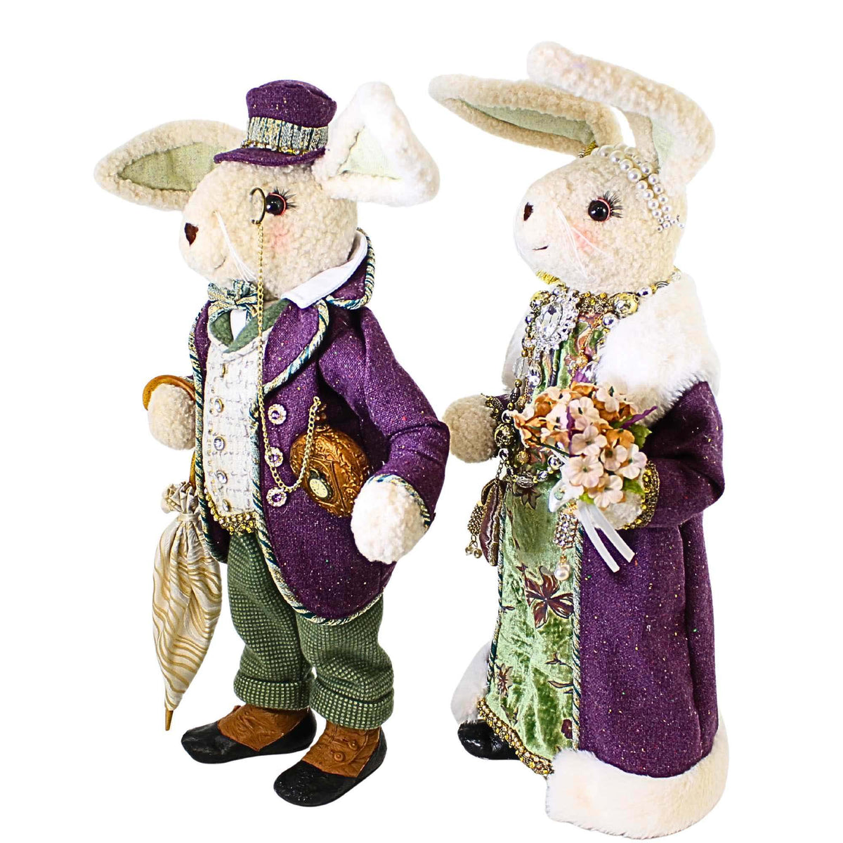 Karen Didion Emerson And Violet Bunny - - SBKGifts.com
