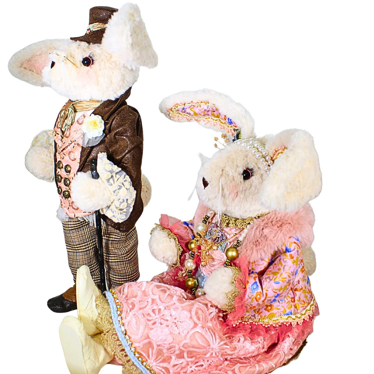 Karen Didion Pascale And Sophia Bunny S/2 - - SBKGifts.com