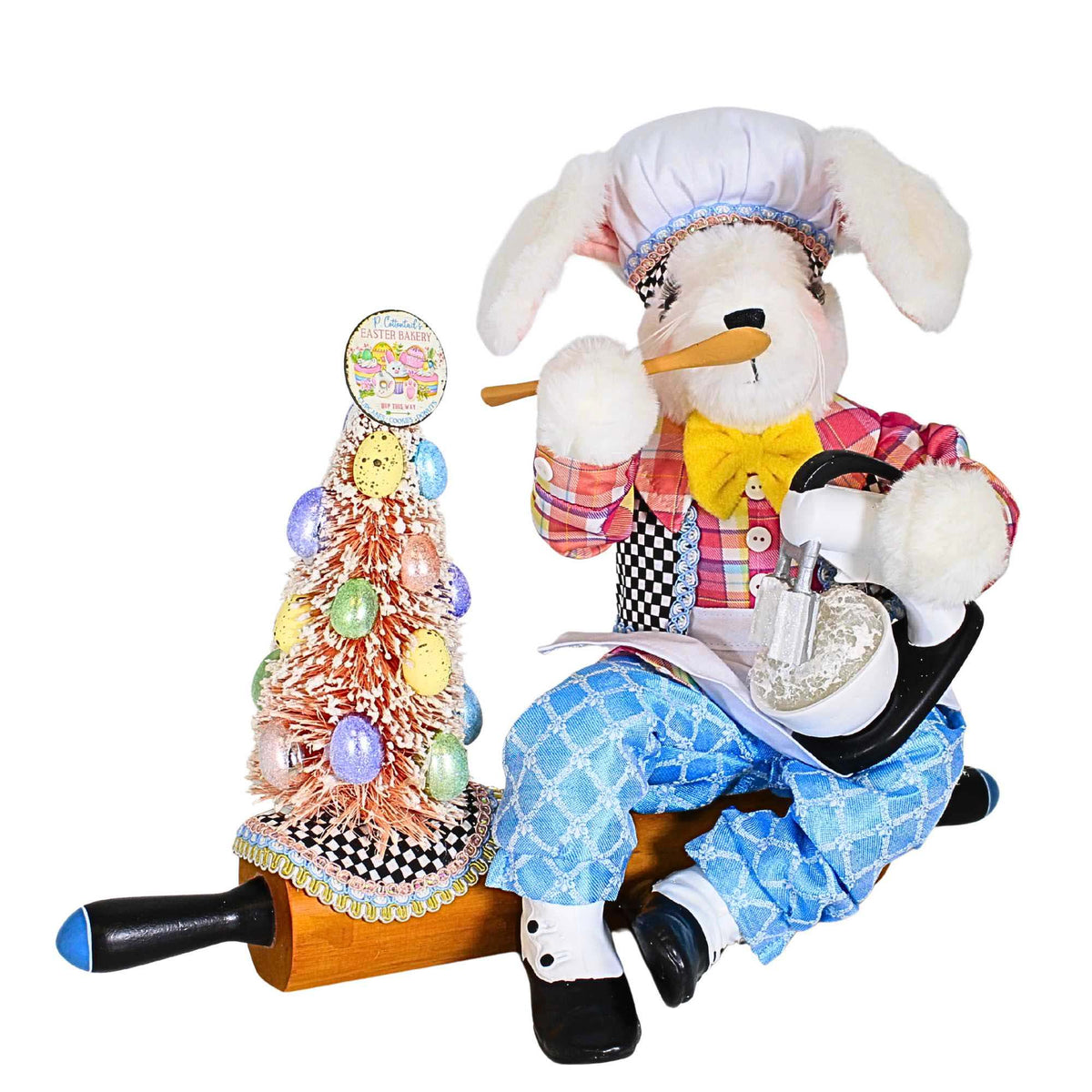 64825 Kitchen Bunny On Rolling Pin SPSC001