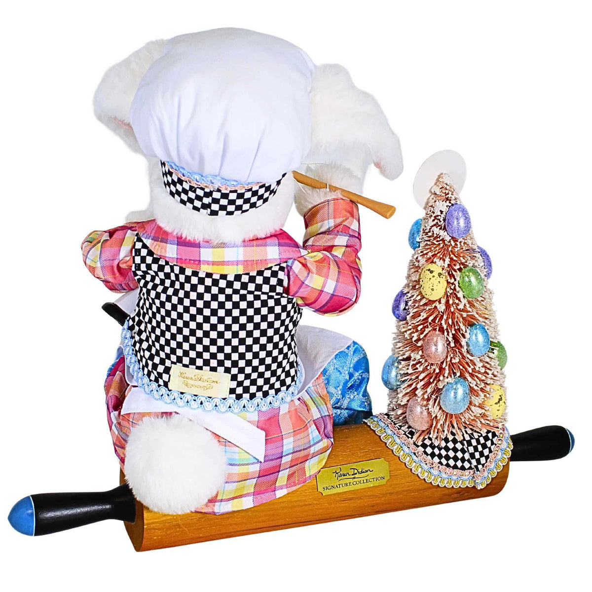 Karen Didion Kitchen Bunny On Rolling Pin - - SBKGifts.com