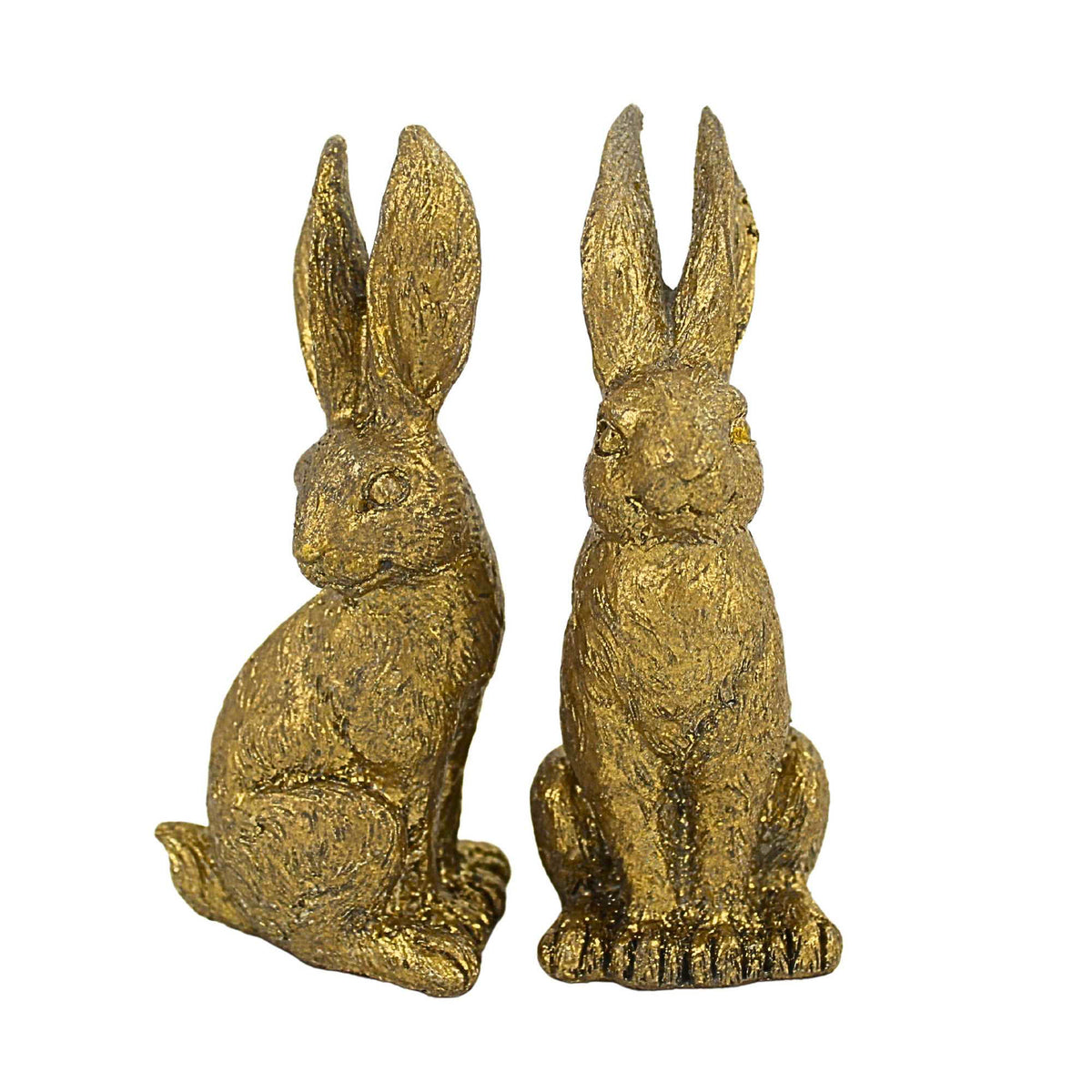 64827 Gold Leaf Rabbits S/2 4111071