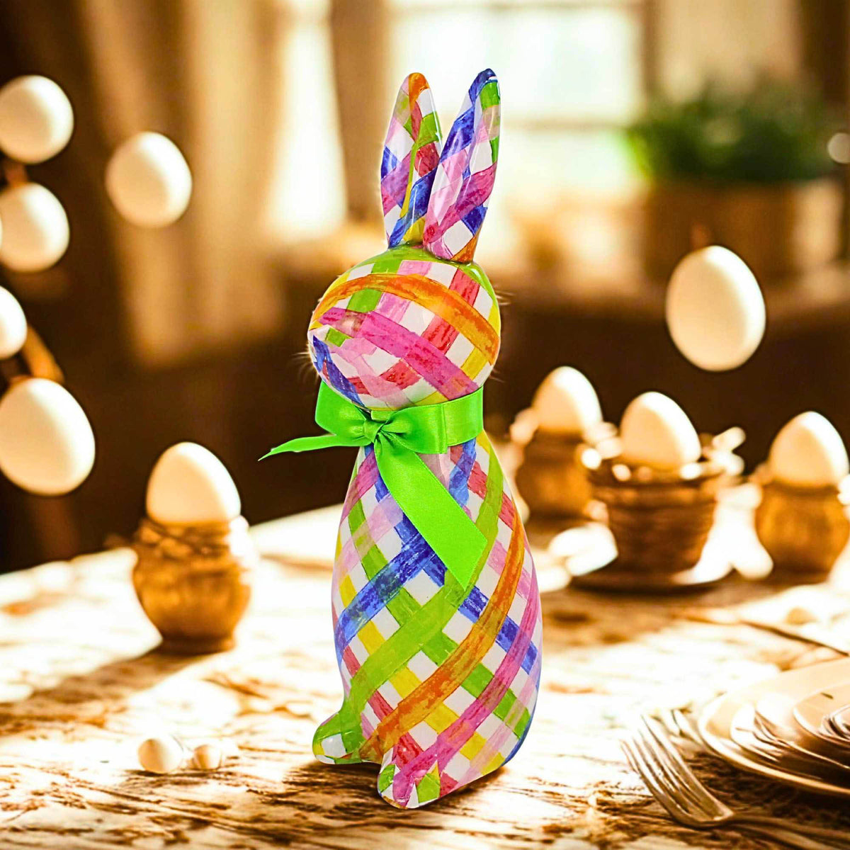 Raz Imports Sweet Weave Bunny - - SBKGifts.com