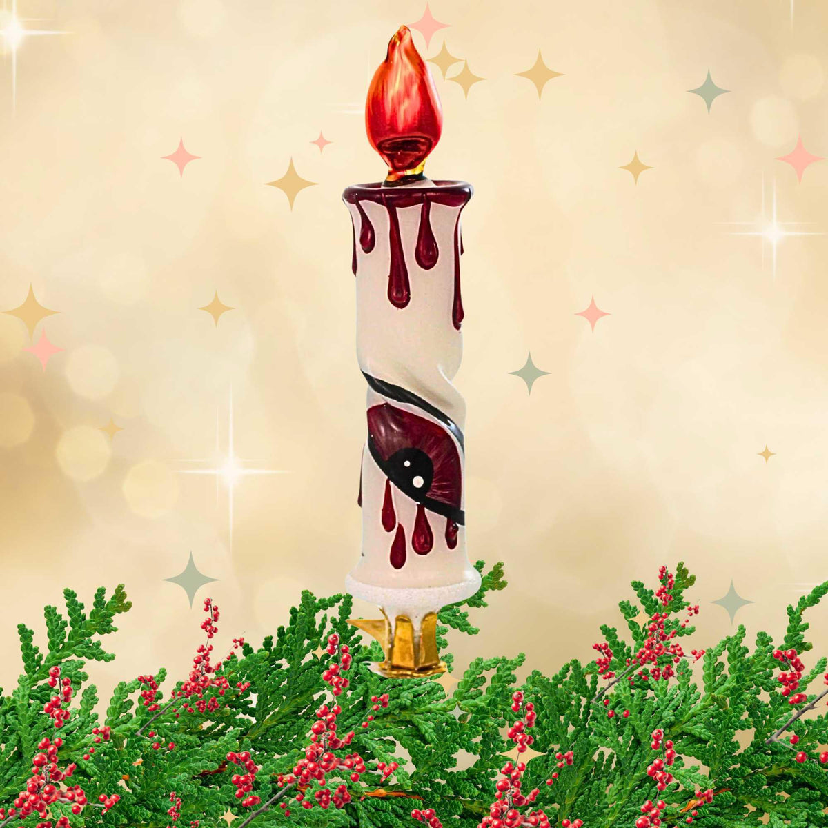 Blubom Bloody Glow Candle - - SBKGifts.com