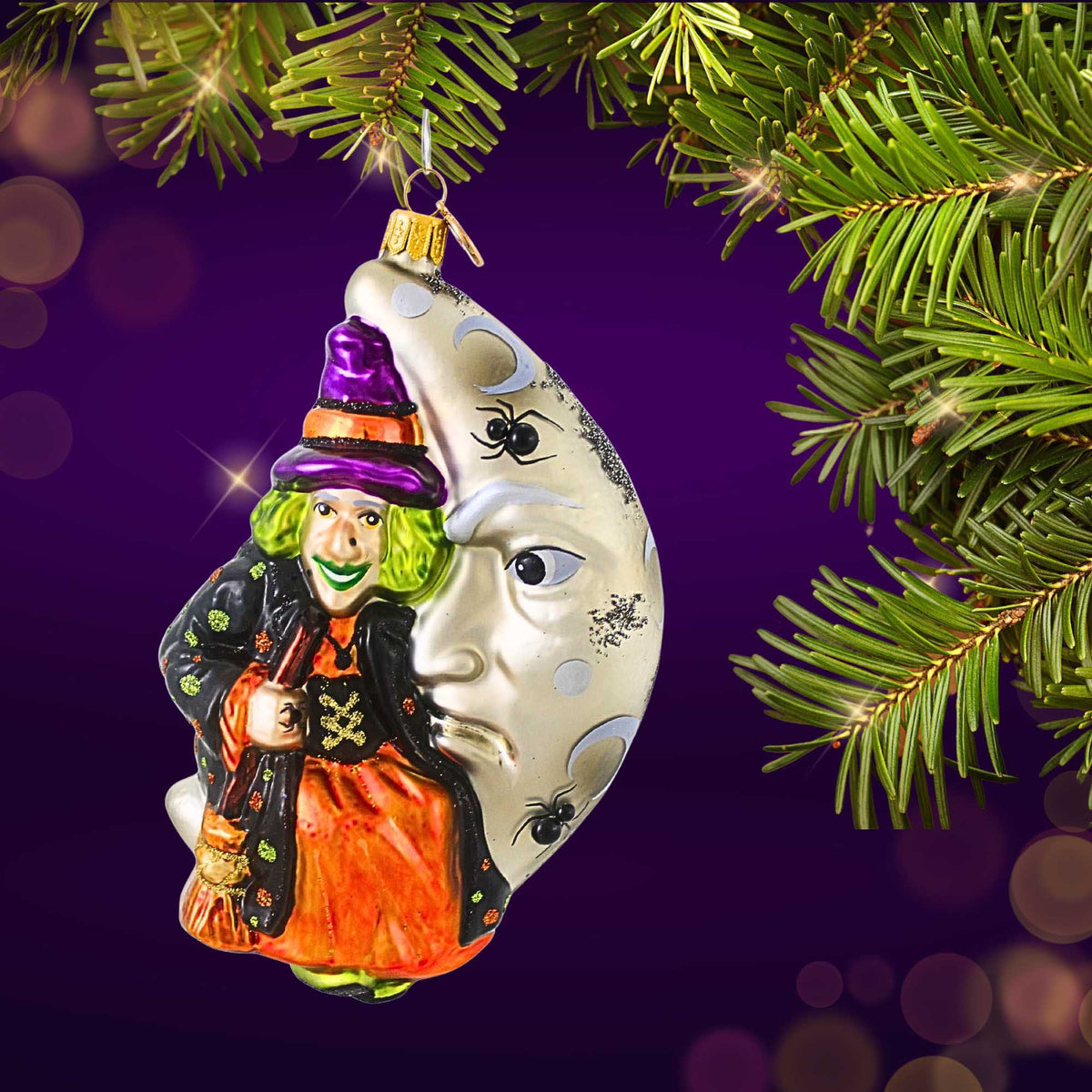 Blubom Witch On The Moon Silver - - SBKGifts.com