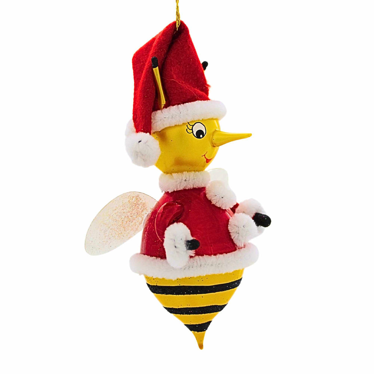 De Carlini Italian Ornaments Kris Kringbee - - SBKGifts.com