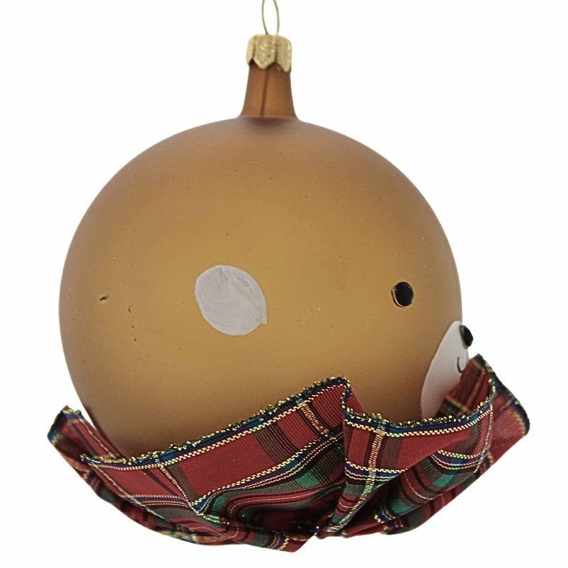 De Carlini Italian Ornaments Beary Noel - - SBKGifts.com