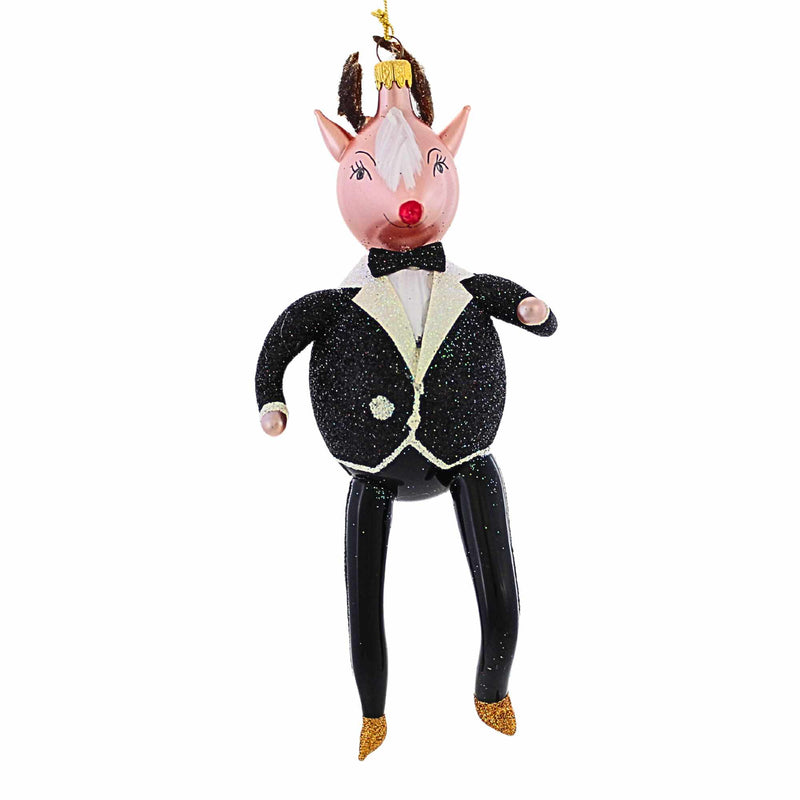 De Carlini Italian Ornaments Rudolpho & Reinetta Noelle - - SBKGifts.com