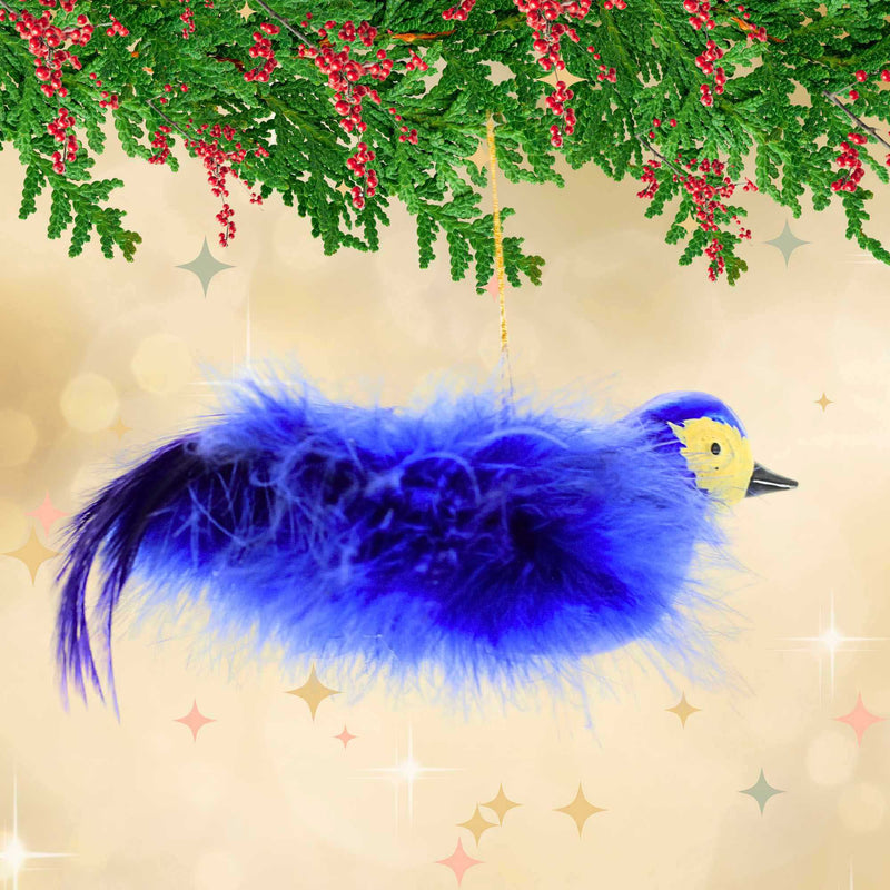 De Carlini Italian Ornaments Serenade In Blue - - SBKGifts.com