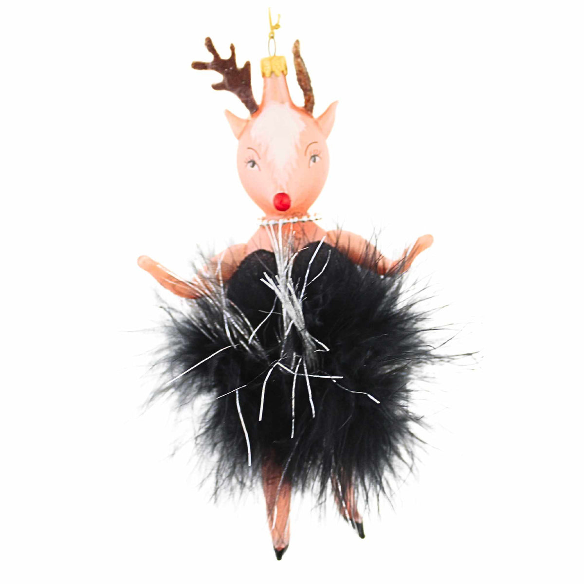 De Carlini Italian Ornaments Rudolpho & Reinetta Noelle - - SBKGifts.com