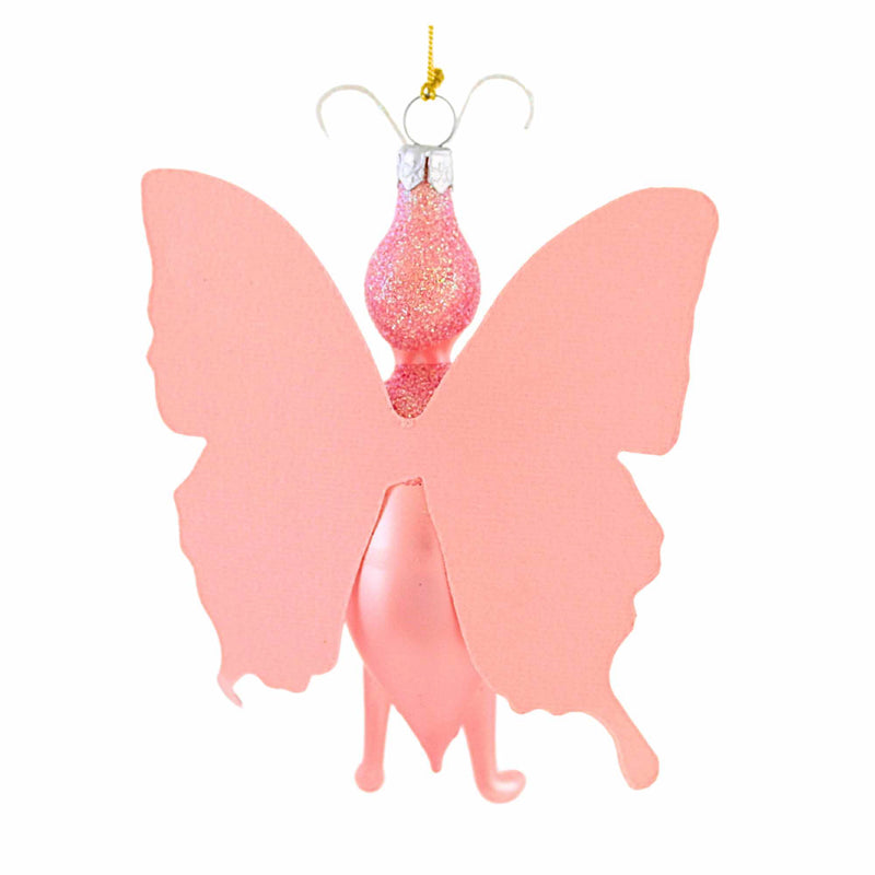 De Carlini Italian Ornaments Lumibug Pink - - SBKGifts.com