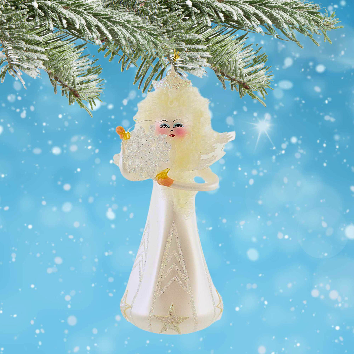De Carlini Italian Ornaments Winter Enchanted - - SBKGifts.com