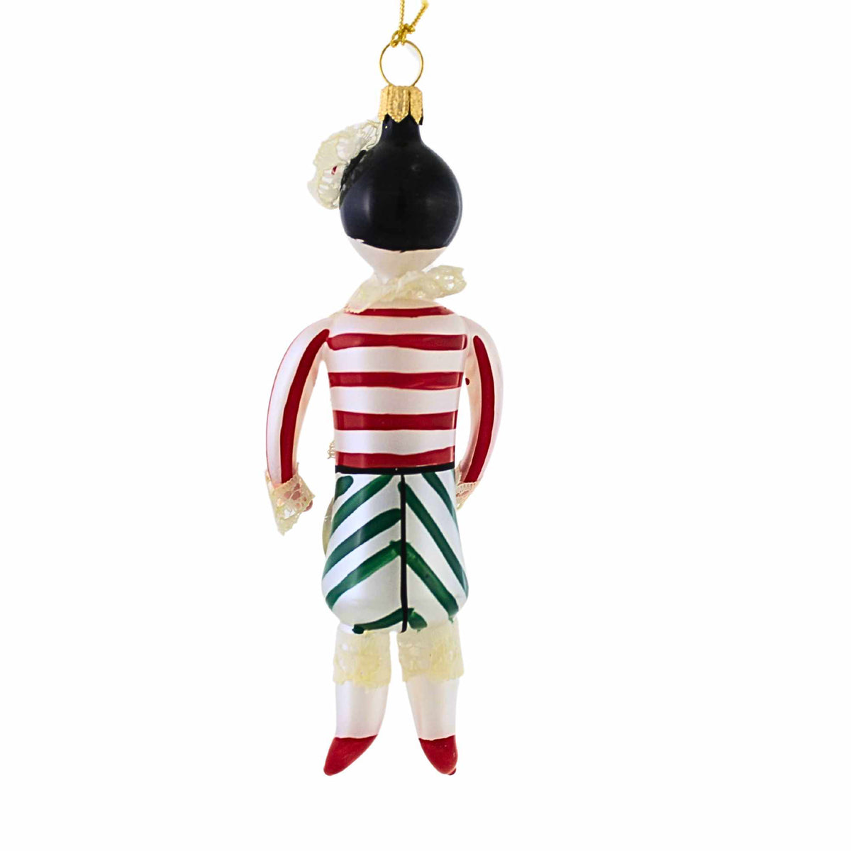 De Carlini Italian Ornaments Miss Sugar Swirl - - SBKGifts.com