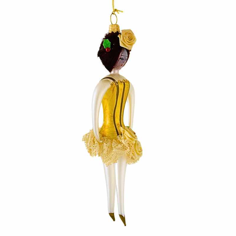 De Carlini Italian Ornaments Ginger Hollyleaf - - SBKGifts.com