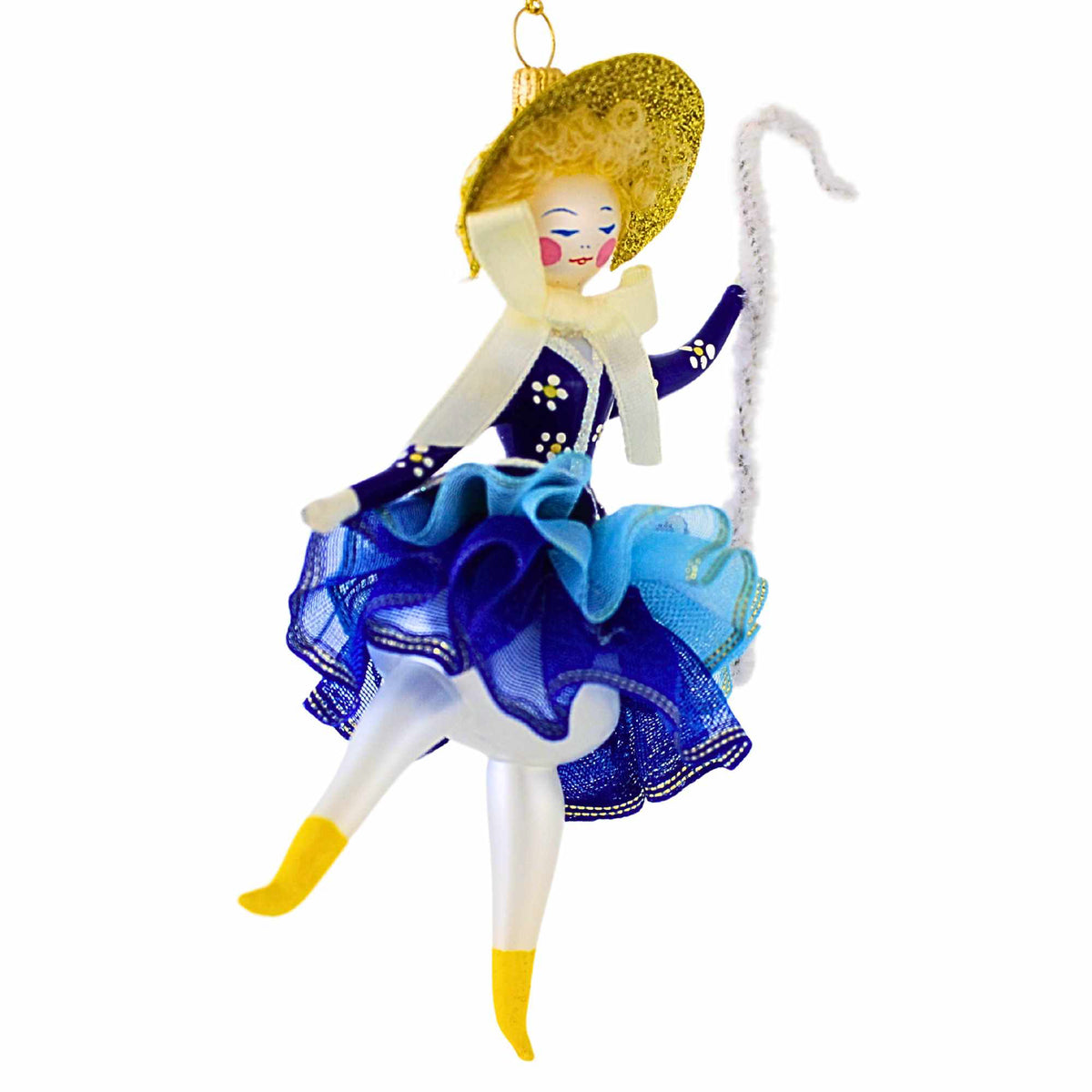 De Carlini Italian Ornaments Little Bo Peep - - SBKGifts.com