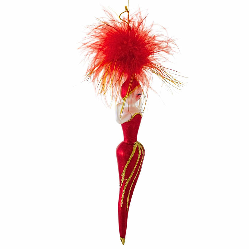 De Carlini Italian Ornaments Siren Follies - - SBKGifts.com