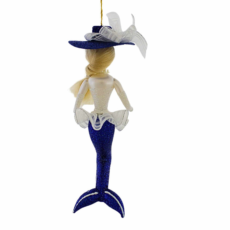 De Carlini Italian Ornaments Blythe Bluefin - - SBKGifts.com